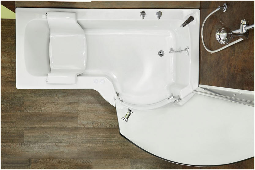 LOUISIANA walk in Bath with powered lifting seat Assistive bathing from Mobility Depot